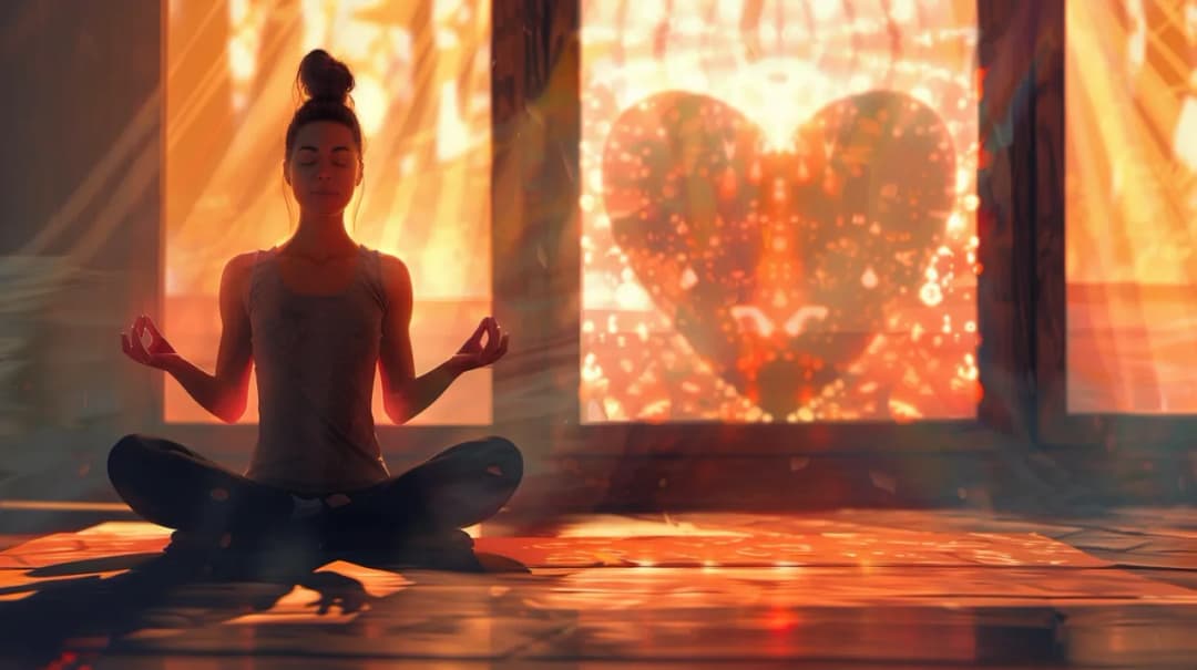 Mudra serca - gest jogi na serce, technika i korzyści