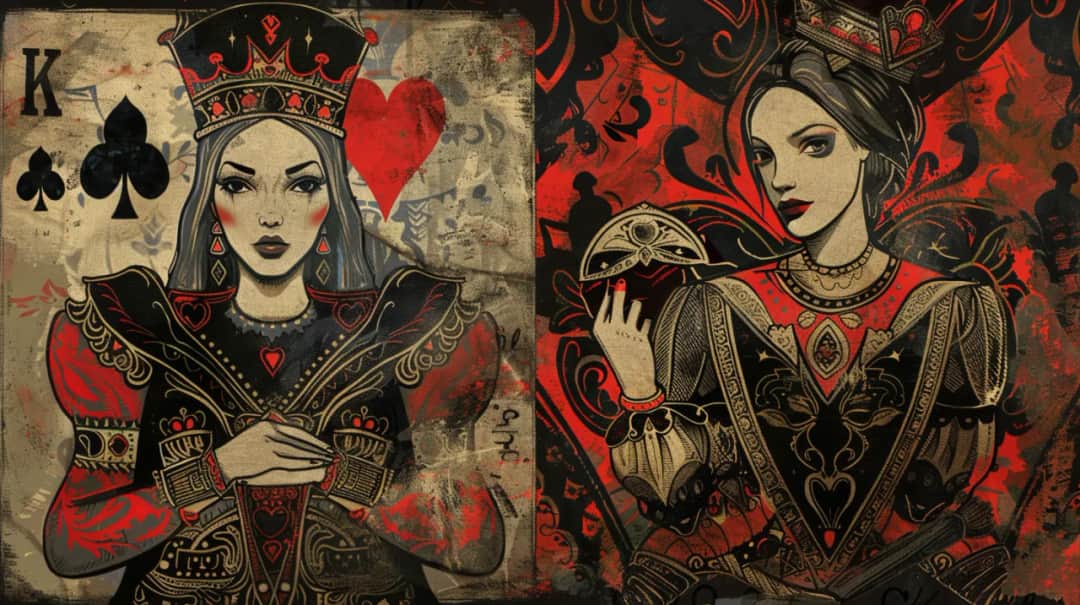 Dama pik i kier: jakie jest znaczenie tych kart?