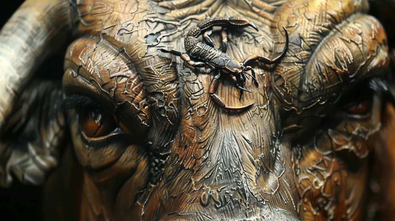 Tatuaż ze znakiem zodiaku Byk, Panna lub Skorpion: inspiracje