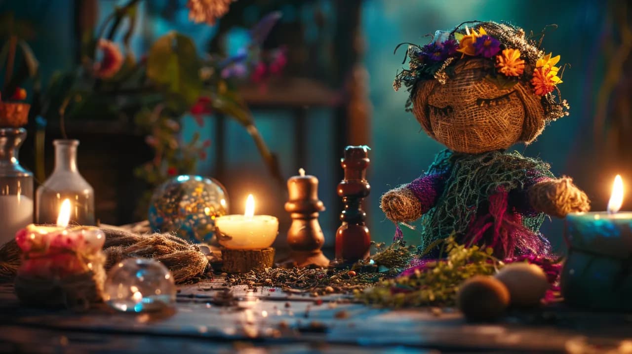 Zaklęcia i uroki z lalką voodoo - rodzaje i zastosowanie
