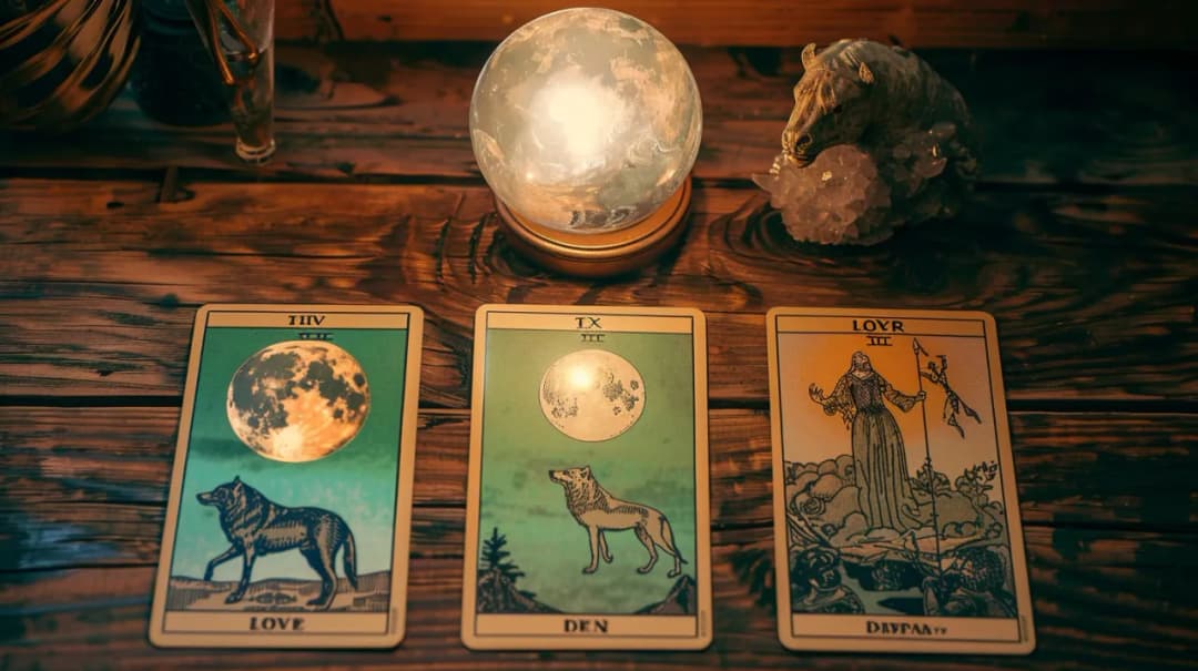 Księżyc, Kochankowie, Śmierć: tajemnicze karty tarota